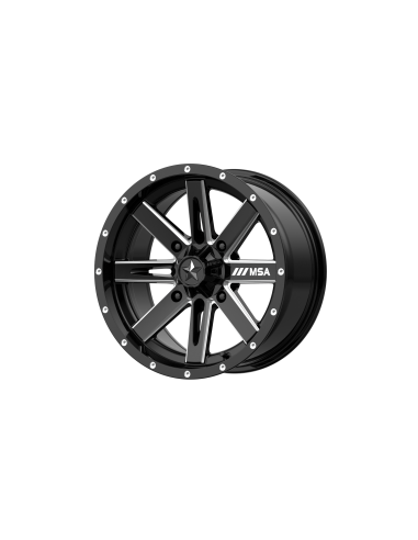BOXER UTV 15X7 4X156 G-BLK MILL 10MM