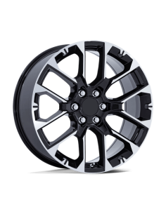 PR224 22X9 6X5.5 78 +28 G-BLK MACH