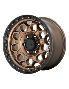 KM545 17X9 6X5.5 M-BRZ BLK LP 18MM