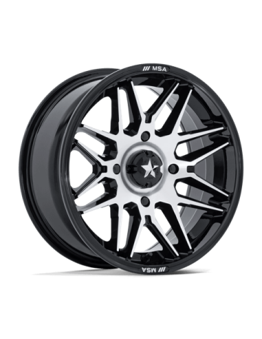 RADAR UTV 14X7 4X110 86 +10 G-BLK-MCH