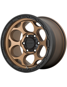 KM541 17X8.5 6X5.5 M-BRZ BLK LP 18MM