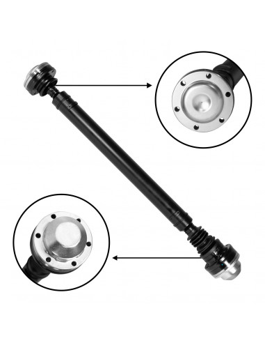 NEW USA standard Front Driveshaft for Jeep Liberty, 19" Weld to Weld