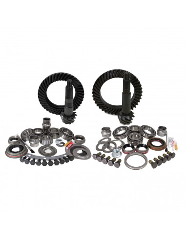 Yukon Gear & Install Kit pkg for TJ with Dana 30 front & Dana 44 rear, 4.56 .