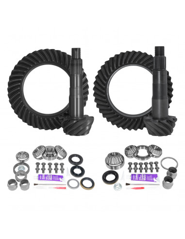 Ring & Pinion Gear Kit Package Front & Rear with Install Kits - Toyota 8.2/8"IFS