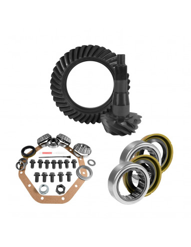 ZF 9.25" CHY 3.55 Rear Ring & Pinion, Install Kit, Axle Bearings & Seal