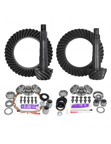 Ring & Pinion Gear Kit Package Front & Rear with Install Kits - Toyota 8"/8IFS
