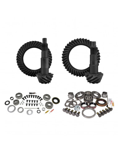Yukon Gear & Install Kit package for Jeep JK Rubicon, 4.88 ratio.