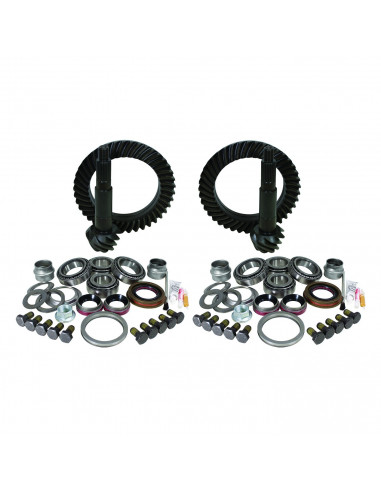 USA standard Gear & Install Kit package for Jeep TJ Rubicon, 4.56 ratio