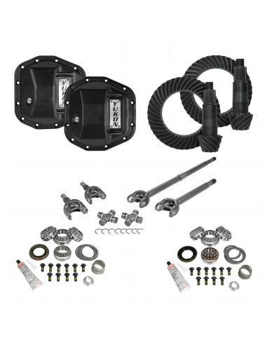 Stage 3 Re-Gear Kit upgrades front & rear diffs, 28 spl, incl covers/fr axles