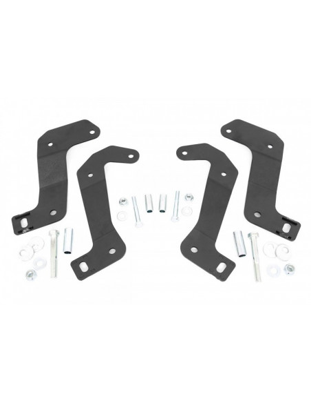 ROUGH COUNTRY Control Arm Relocation Kit Front | Jeep Wrangler JL | Jeep Gladiator JT