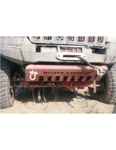 ESCUDO CON SOPORTES DE TIRÓN, ROJO : 99-04 JEEP GRAND...
