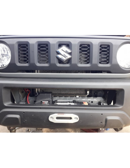 SUZUKI JIMNY 2018- PLACA DE MONTAJE DEL CABRESTANTE OCULTO 12000LBS