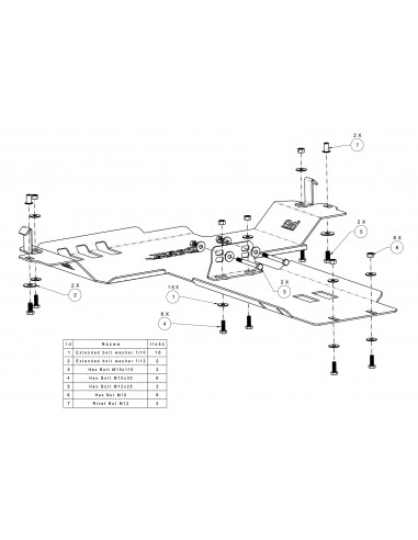 OFFROAD TOYOTA LAND CRUISER 150 155 PRADO J15...
