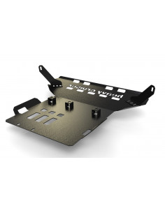 Engine, heat sinks, Steering Gear and Front Differential...