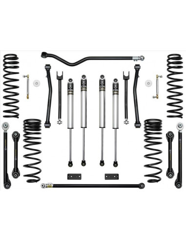 ICON 20-UP JEEP GLADIATOR 2.5" STAGE 5 SUSPENSION SYSTEM (TUBULAR)