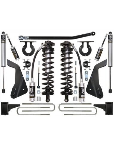 ICON 05-07 FORD F250/F350 4-5.5" STAGE 1 COILOVER CONVERSION SYSTEM