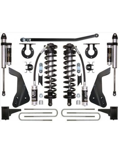 ICON 08-10 FORD F250/F350 4-5.5" STAGE 3 COILOVER CONVERSION SYSTEM