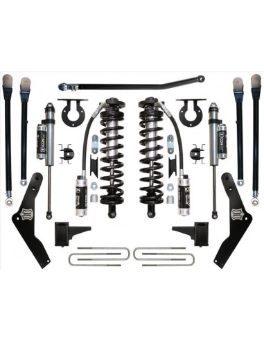 ICON 11-16 FORD F250/F350 4-5.5" STAGE 4 COILOVER CONVERSION SYSTEM