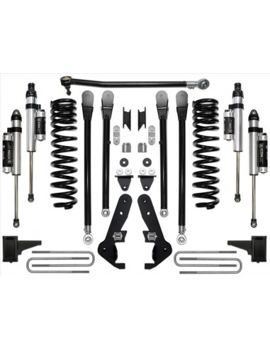 ICON 17-19 FORD F250/F350 4.5" STAGE 4 SUSPENSION SYSTEM - 4 LINK KIT