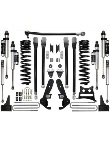 ICON 17-19 FORD F250/F350 4.5" STAGE 5 SUSPENSION SYSTEM - 4 LINK KIT