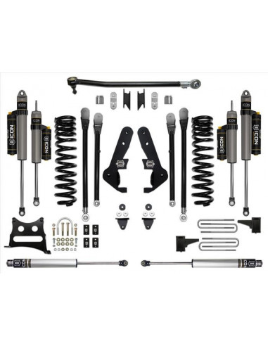 ICON 20-UP FORD F250/F350 4.5" STAGE 5 SUSPENSION SYSTEM - 4 LINK KIT