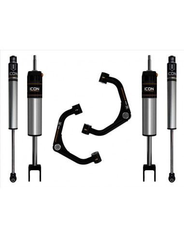 ICON 20-UP GM 2500HD/3500 0-2" STAGE 1 SUSPENSION SYSTEM (TUBULAR)