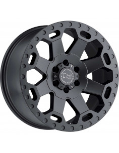 BR WARLORD 17X8 6X130 +52 84 M-GNMTL
