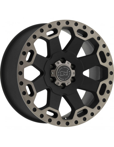 LLANTA BLACK RHINO BR WARLORD 17X8 6X130 +52 84...