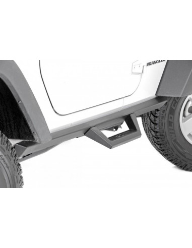 ROUGH COUNTRY Contoured Drop Steps | 2 Door |...