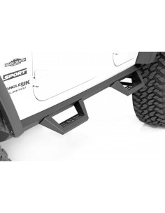 ROUGH COUNTRY Contoured Drop Steps 4 Door | Jeep Wrangler...