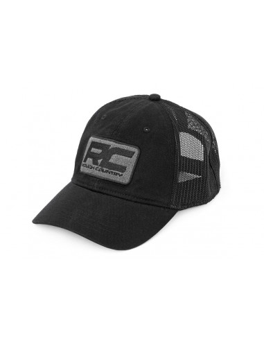 ROUGH COUNTRY HAT | MESH | PATCH | BLACK