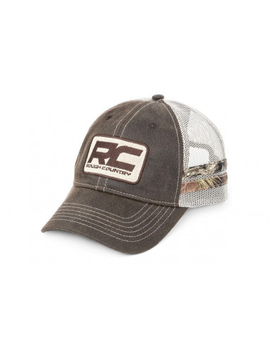 ROUGH COUNTRY HAT | MESH | PATCH | BROWN/CAMO