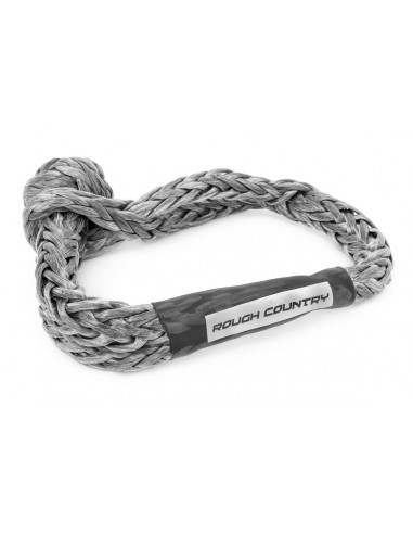 ROUGH COUNTRY SOFT SHACKLE | 7/16 INCH | GRAY