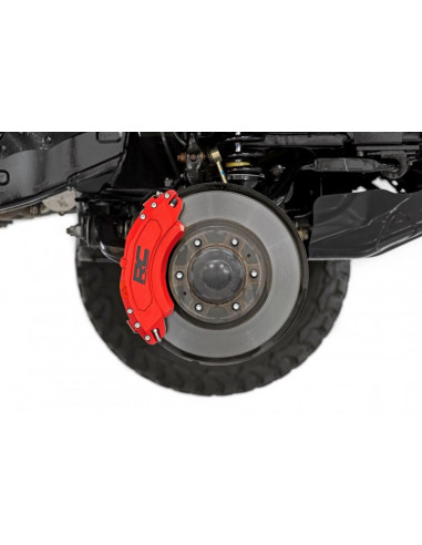 ROUGH COUNTRY CALIPER COVER | RED | TOYOTA TACOMA 2WD/4WD (2005-2022)