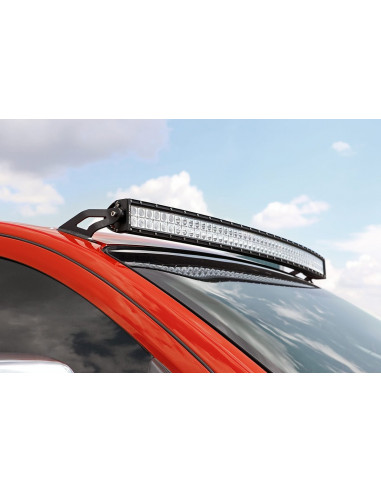 ROUGH COUNTRY LED LIGHT MOUNT | UPPER WINDSHIELD | 50" CURVED | NISSAN TITAN (04-15)