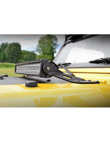 ROUGH COUNTRY SOPORTE BARRA LED 20" Capo | Jeep Wrangler TJ | Wrangler Unlimited
