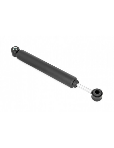 ROUGH COUNTRY OE Replacement Black Steering Stabilizer | Jeep Wrangler JK | Wrangler Unlimited JK