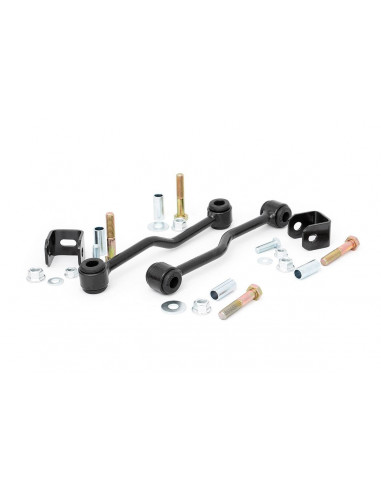 ROUGH COUNTRY SWAY BAR LINKS | FRONT | 4-5 INCH LIFT | JEEP CHEROKEE XJ (84-01)/WRANGLER TJ (97-06)