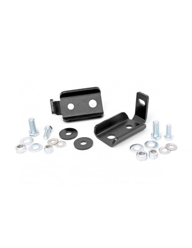 ROUGH COUNTRY SHOCK RELOCATION BRACKETS | FRONT | JEEP WRANGLER JK (2007-2018)