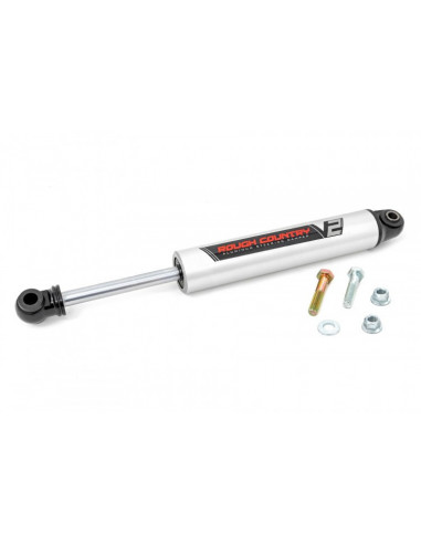 ROUGH COUNTRY V2 STEERING STABILIZER | DIESEL | NISSAN TITAN XD 2WD/4WD (16-21)