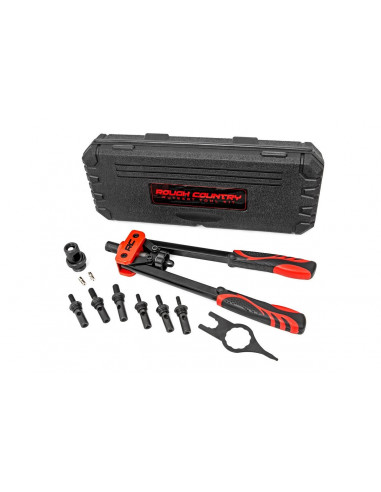 ROUGH COUNTRY NUTSERT TOOLKIT - 10 PIECE SYSTEM W/QUICK CHANGE MANDREL SET