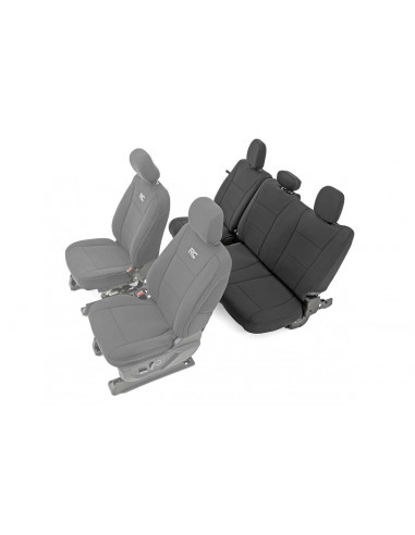 ROUGH COUNTRY SEAT COVERS | REAR BENCH SEAT | FORD F-150 (15-21)/SUPER DUTY (17-22)