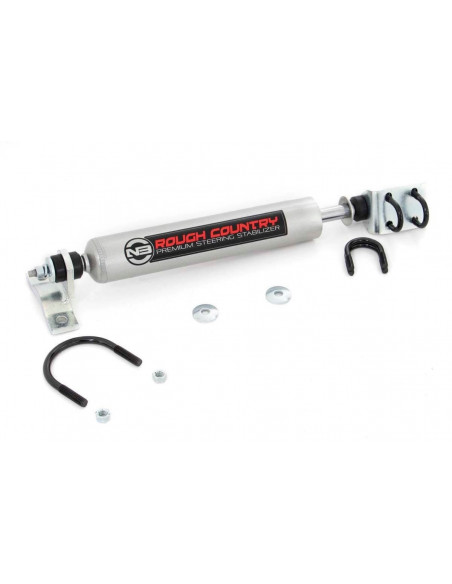 ROUGH COUNTRY N3 Steering Stabilizer | Jeep CJ7 | Jeep CJ5 | Suzuki Samurai
