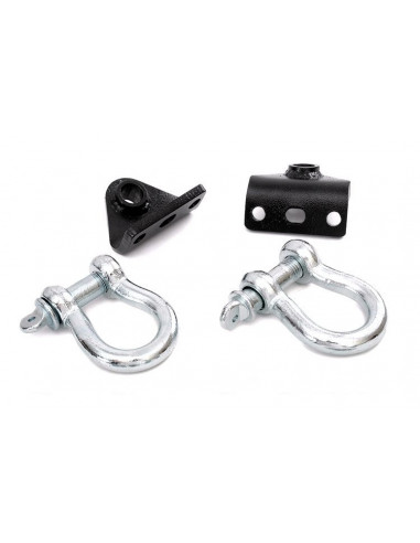 ROUGH COUNTRY D RING SHACKLES & MOUNTS | JEEP WRANGLER TJ 4WD (1997-2006)