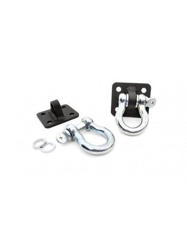 ROUGH COUNTRY Grilletes D-Ring con Soportes |...