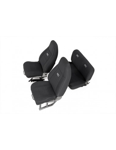 ROUGH COUNTRY SEAT COVERS | FRONT AND REAR | JEEP WRANGLER YJ 4WD (1991-1995)