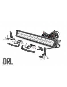 ROUGH COUNTRY LED LIGHT | BUMPER MOUNT | 20" CHROME DUAL...