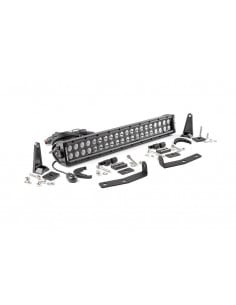 ROUGH COUNTRY LED LIGHT | BUMPER MNT | 20" BLACK DUAL ROW...