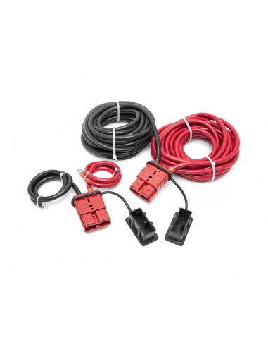 ROUGH COUNTRY WINCH POWER CABLE | QUICK DISCONNECT | 24 FT