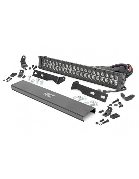 ROUGH COUNTRY LIGHTING 20" Dual Row LED Bar DRL Bumper Mount | Jeep Grand Cherokee WK2